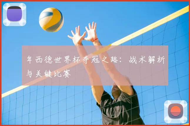 年西德世界杯夺冠之路：战术解析与关键比赛
